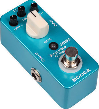 Mooer Ensemble Queen Bass MOMIPDPED800008 Pedale Wirkung Chorus E-Bass und E-Gitarre