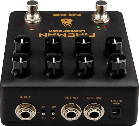 NUX Fireman NDS-5 Pedale Wirkung Verzerrung E-Gitarre