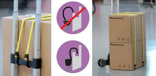 Master Lock Χταπόδι Αυτοκινήτου 80cm 4τμχ Πράσινο