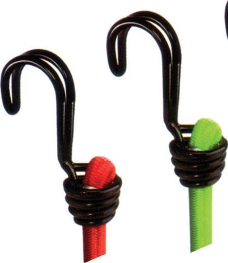 Master Lock Car Luggage Elastric Strap with Double Hook Yellow 100cm 2pcs 302200112