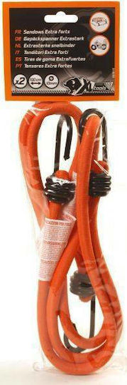 XL Perform Tools Χταπόδι Αποσκευών Αυτοκινήτου 100cm Πορτοκαλί 2τμχ