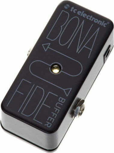 TC Electronic Bonafide Pedals Buffer Electroacoustic Instruments, Electric Guitar and Electric Bass