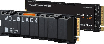 Western Digital Black SN850 SSD 1TB τύπου M.2 με σύνδεση PCI Express 4.0 (PS5 Compatible) WDS100T1X0E