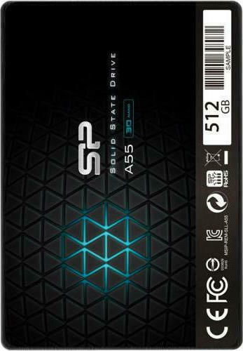 Silicon Power Ace A55 SSD 512GB τύπου 2.5'' με σύνδεση SATA III SP512GBSS3A55S25