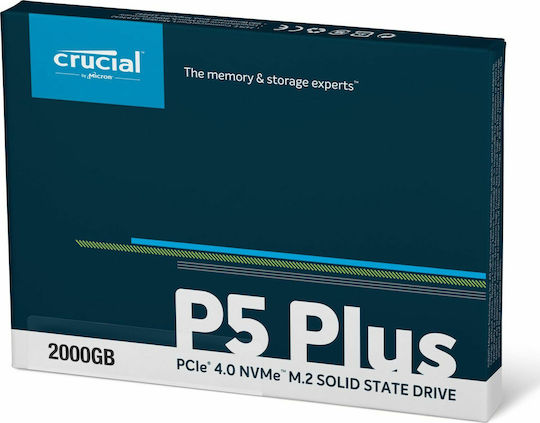 Crucial P5 Plus SSD 2TB M.2 NVMe PCI Express 4.0 CT2000P5PSSD8