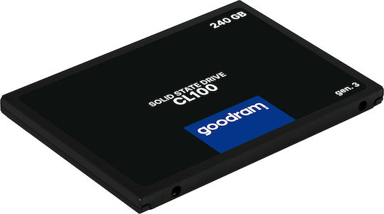 GoodRAM CL100 Gen 3 SSD 240GB 2.5'' Type With SATA III Connection