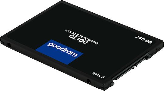 GoodRAM CL100 Gen 3 SSD 240GB 2.5'' Type With SATA III Connection
