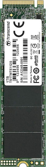 Transcend 112S SSD 1TB M.2 Type with PCI Express 3.0 Interface