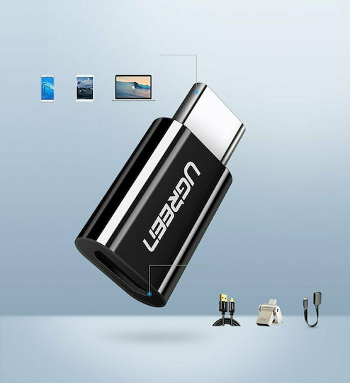 Ugreen Μετατροπέας USB-C male σε micro USB female 1τμχ 30391