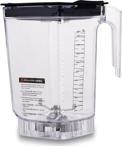 Fresh BL1107 Commercial Blender 1.8kW Silver with Capacity Canister 2L 24x24x46cm