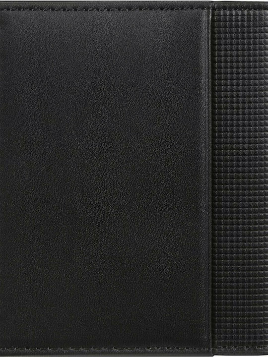 Altius Alox Bi Fold Ανδρικό Πορτοφόλι Καρτών Μαύρο
