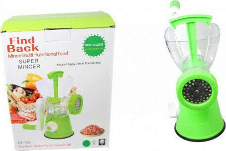 Mașină Manuală de Tocat Carne din Plastic Verde