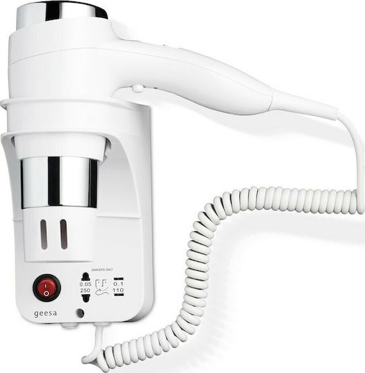 Geesa 6473 Σεσουάρ Ξενοδοχείου Λευκό 1.4kW