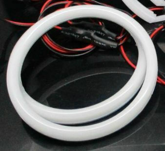 Car Headlight Angel Eyes Rings 12V White Color 1pcs