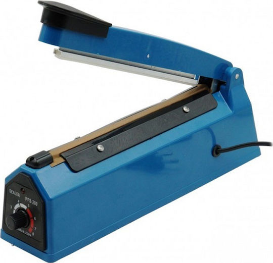 Grill Market PFS-200 Commercial Bag Sealer Πλαστικό 300W for Maximum Length 200mm