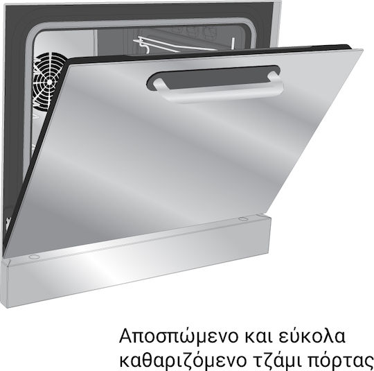 Foem RFF43X Ηλεκτρικός Φούρνος 2.9kW