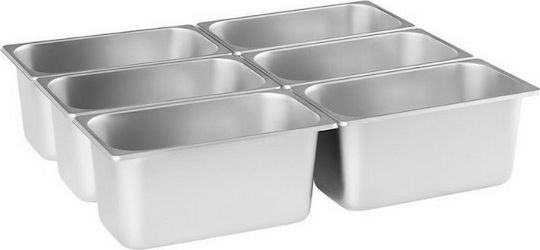 Royal Catering Bain Marie Comercial Electric 2kW cu Capacitate GN2/1 RCBM-6W-2000