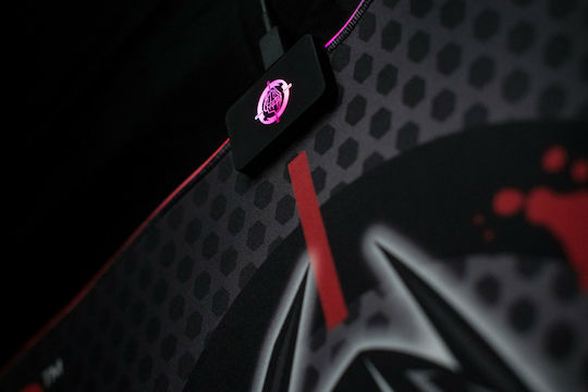 Zeroground Shinto Ultimate Gaming Mouse Pad XXL (900mm) με RGB Φωτισμό Μαύρο MP-2000G