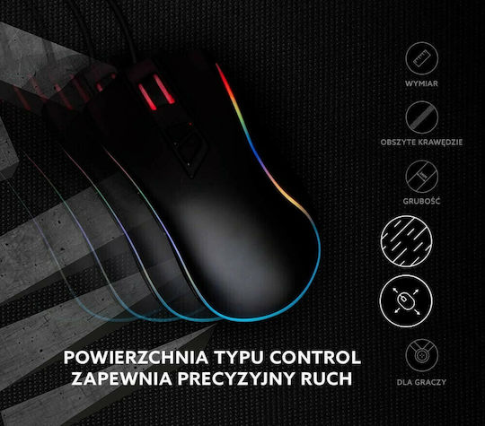Savio Precision Control Gaming Mouse Pad XXL (900mm) Μαύρο GPCXL