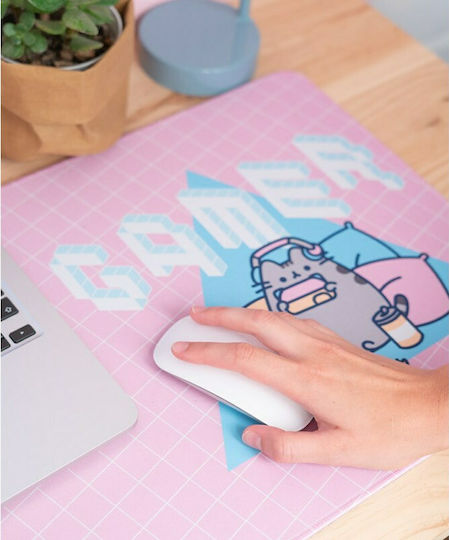 Grupo Erik Pusheen The Cat Gaming Mouse Pad XXL (800mm) Ροζ MGGE002