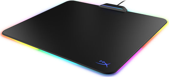 HyperX Fury Ultra RGB Гейминг Мишка Пад Среден (360мм) с RGB Осветление чрез USB Черен HX-MPFU-M