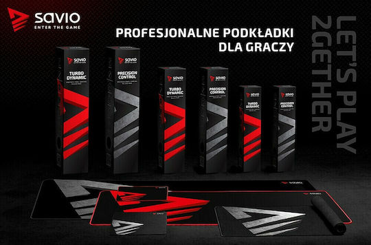 Savio Turbo Dynamic Gaming Mouse Pad XL (700mm) Black GTDL