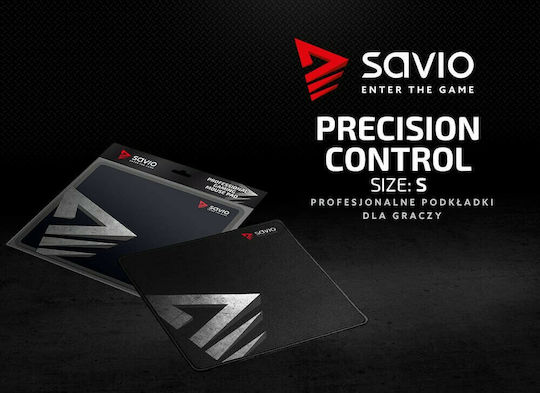 Savio Precision Control Gaming Mouse Pad (250mm) Μαύρο GPCS