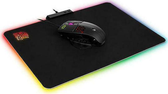 Thermaltake Draconem RGB Padele Pentru Mouse Gaming Din Material Mediu (355mm) Cu Iluminare RGB Neagră MP-DCM-RGBSMS-01