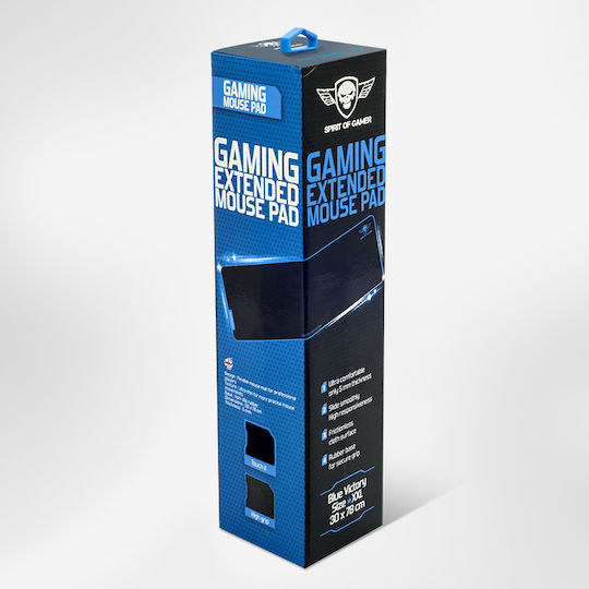 Spirit of Gamer Winged Skull Gaming Mouse Pad (296mm) Μπλε SOG-PAD01MB