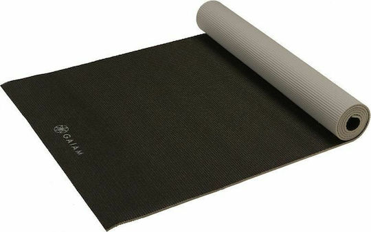 Gaiam Granite Storm Exercise Mat Gray (173x61x0.6cm)