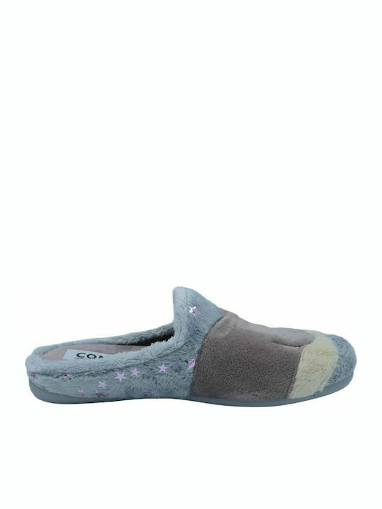 Comfy Anatomic CO289453 Anatomische Damen Hausschuhe in Gray Farbe