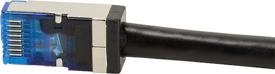 LogiLink S/FTP Cat.6a (Gigabit) Καλώδιο Δικτύου Ethernet εξωτερικού χώρου 15m Μαύρο