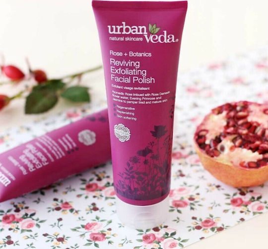 Urban Veda Reviving Exfoliating Fashial Polish Gel Καθαρισμού για Απολέπιση Προσώπου 150ml