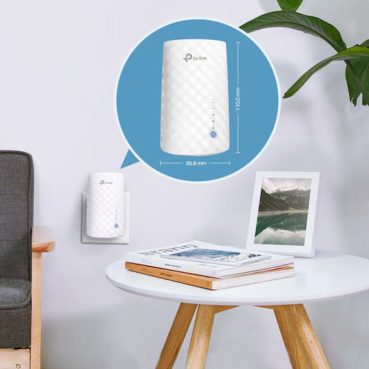 TP-LINK RE190 v5 Мрежа WiFi удължител Двулентов (2.4 и 5GHz) 750Mbps