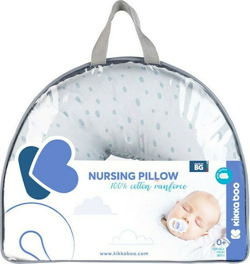 Kikka Boo Pregnancy & Breastfeeding Pillow Light Blue 47cm