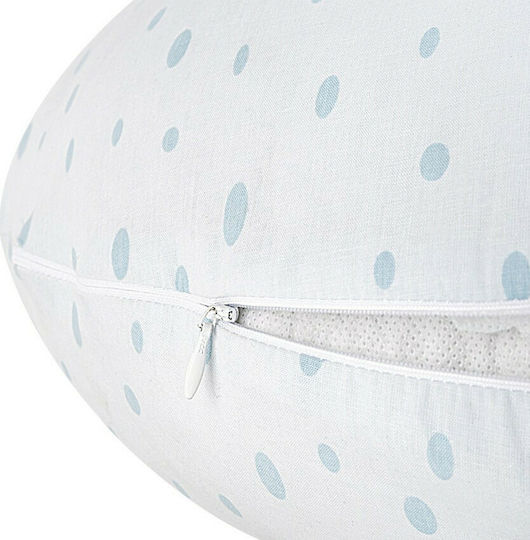 Kikka Boo Pregnancy & Breastfeeding Pillow Light Blue 47cm