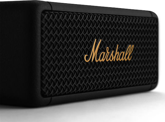 Marshall Emberton Αδιάβροχο Ηχείο Bluetooth 20W με Διάρκεια Μπαταρίας έως 20 ώρες Μαύρο