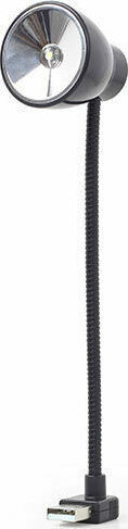 Gembird NL-02 USB Notebook Light LED σε Μαύρο Χρώμα
