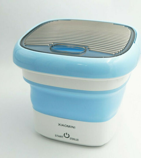 Tragbare Waschmaschine in Blau Farbe