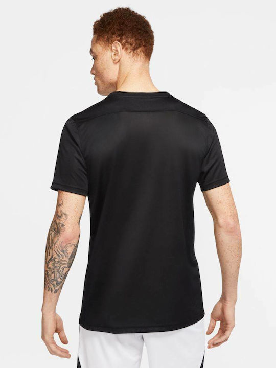 Nike Park VII Ανδρικό Αθλητικό T-shirt Κοντομάνικο Dri-Fit Μαύρο