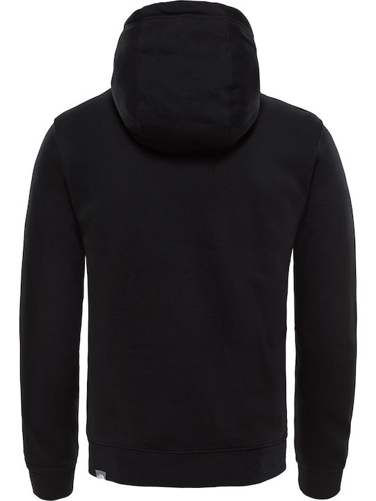Sweatshirt mit Kapuze Schwarz