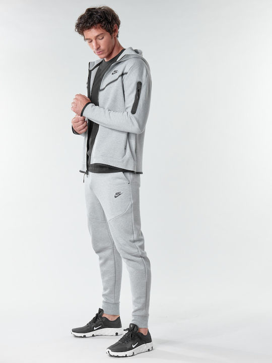 Sportswear Tech Fleece Яке с Качулка Сив Меланж