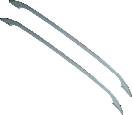 Omtec Aluminum Car Roof Bars 186cm for Nissan Qashqai 07-14 for Cars with Factory Bars Set with Roof Rack Legs Silver