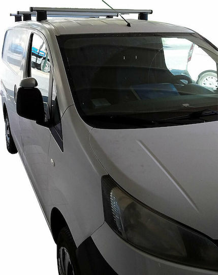 Nordrive Μπάρες Οροφής Αλουμινίου για Nissan NV200 (Σετ με πόδια)
