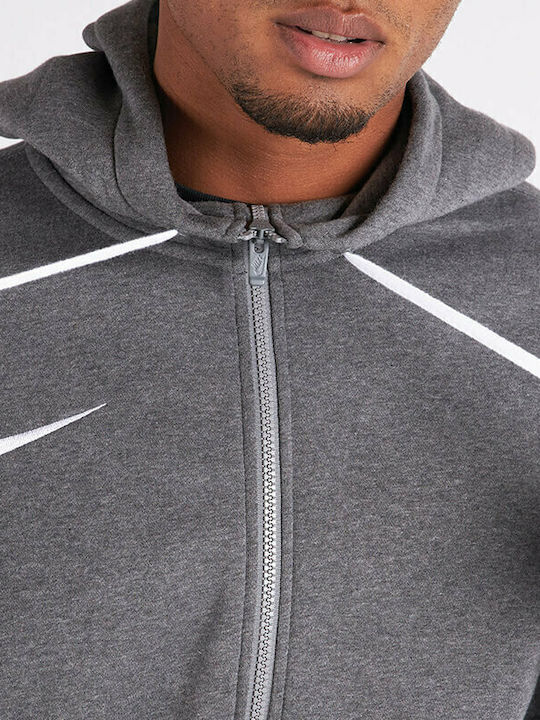 Park 20 Hooded Cardigan Gray