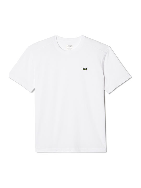 Lacoste Αθλητικό T-shirt Λευκό
