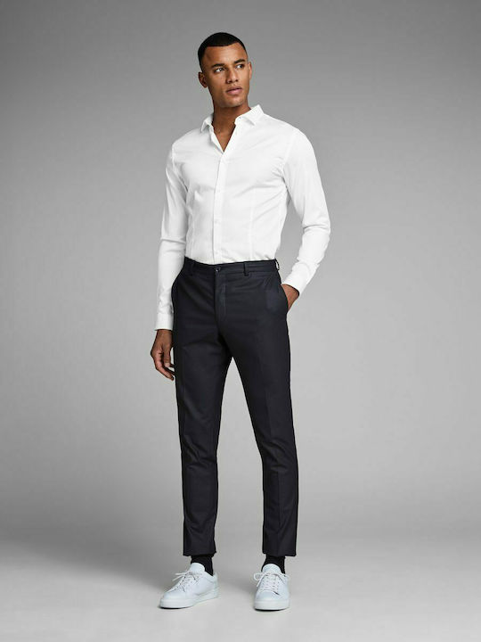 Long-sleeved Cotton Shirt White