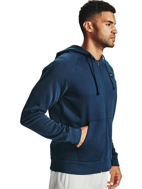Rival Cardigan With Hood Navy