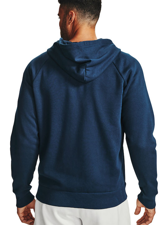 Rival Cardigan With Hood Navy