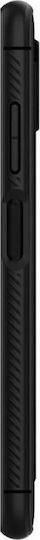 Spigen Rugged Armor Back Cover Σιλικόνης Ανθεκτική Μαύρο Ματ (Poco F3)
